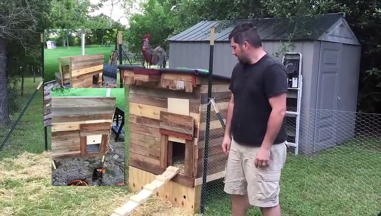 Diy Pallet Chicken Coop