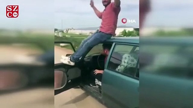 Antalya’da trafikte dehşete düşüren görüntü