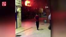 Adana’da otogarda yangın