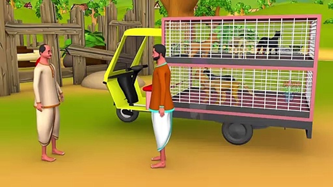 लालची चिकन सूप वाला - Greedy Chicken Soup Seller Hindi Story 3D Animated Greedy Stories हिन्दी कहानी