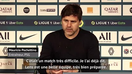 35e j. - Pochettino : "Il a fallu travailler dur"