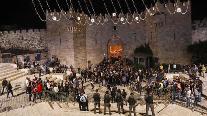 هبة باب العامود في مدينة القدس حدث الأسبوع