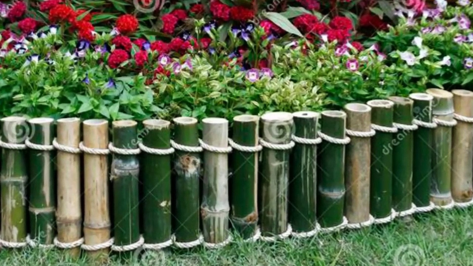 Using Bamboo As Edging