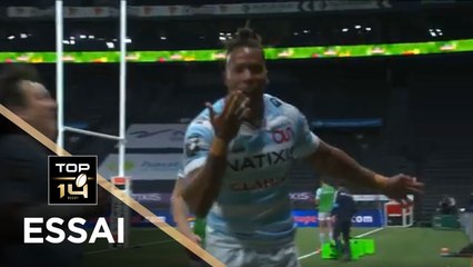 TOP 14 - Essai de Teddy THOMAS (R92) - Racing 92 - Paris - J21 - Saison 2020/2021