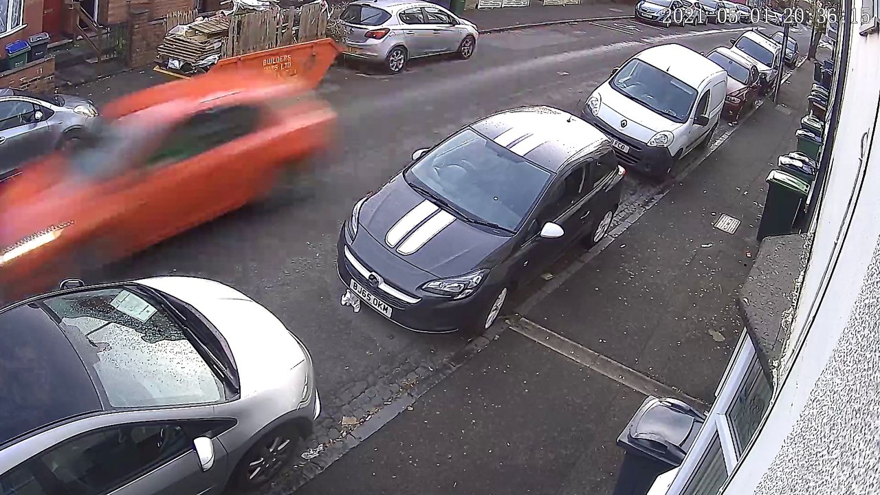 The Uplands Car Crash 5th of May 2021 at 20:38