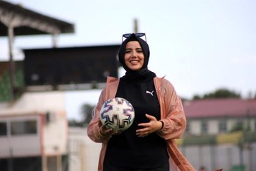 Adıyaman 1954 Spor'un kadın başkanı tarihe geçti