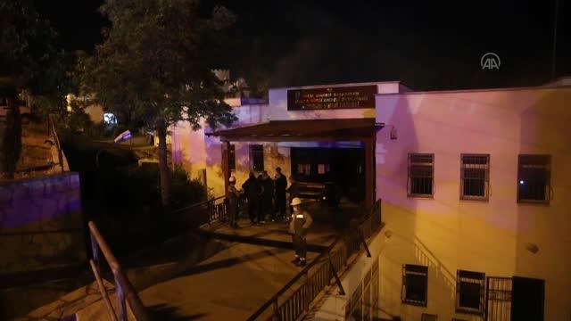 Son dakika! Bodrum Vergi Dairesinde çıkan yangın söndürüldü