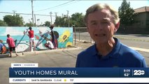 Kern's Kindness - Kern Bridges Youth Homes mural created to stop graffiti