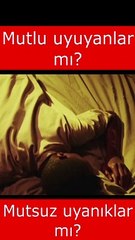 Mutlu uyuyanlar mı Mutsuz uyanıklar mı #shorts #ortakpayda