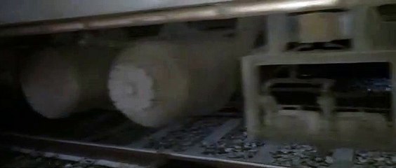 VIDEO: ट्रेन के एसी कोच के एक्सेल में से धुआं निकला