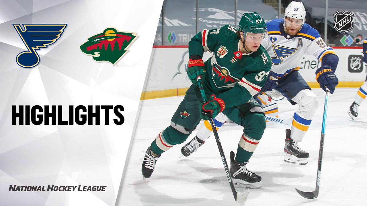 Blues @ Wild 5/1/21 | NHL Highlights