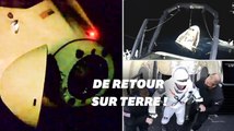 Quatre coéquipiers de Thomas Pesquet dans l'ISS de retour sur Terre