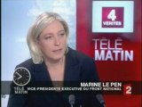FN - Marine Le Pen - Interview 25/02/2008
