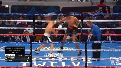 Sebastian Fundora vs Jorge Cota Full Fight 2021