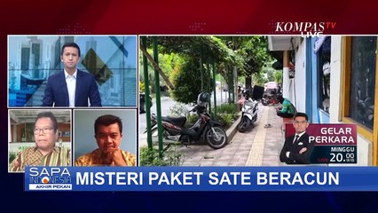 Misteri Kiriman Sate Beracun, Ahli: Pasti Ada Unsur Kesengajaan
