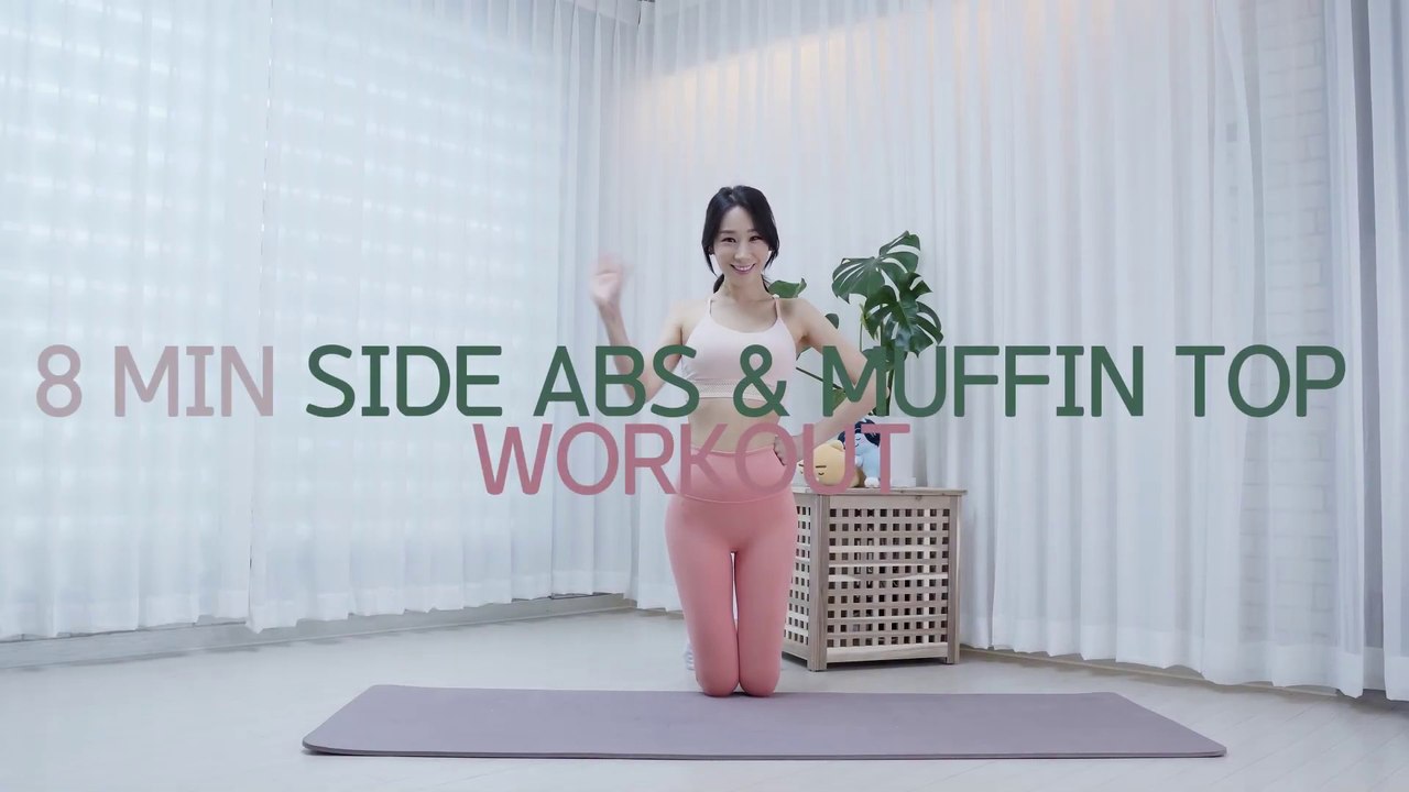 LOSE MUFFIN TOP FOR SMALLER WAIST (Not Boxy) LOVE HANDLES & OBLIQUES _ Bikini Challenge Program