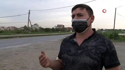 Sollama yapmak isterken göle uçtu