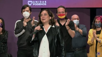 Pablo Iglesias se parapeta en Ada Colau para insultar a Isabel Díaz Ayuso