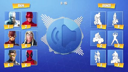 Adivina La Skin Y El Baile Escuchando La Musica - Fortnite Challenge | Tusadivi