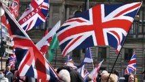 Scottish independence and pro-Union rallies take place in Glasgow