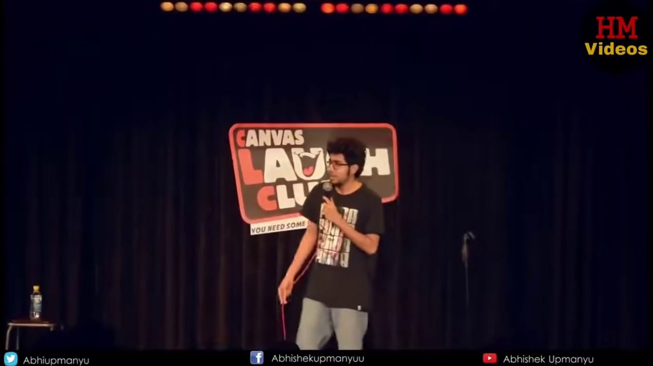 Canvas Laugh Club Best of Standup comedy by Abhishek Upmanyu Comedy  Compilation