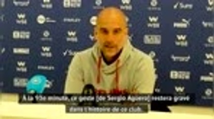 Demies - Guardiola : "Agüero sera une arme supplémentaire pour le match retour contre le PSG"