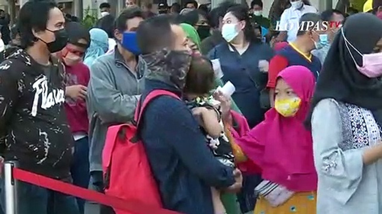 GeNose dan Antigen Berlaku 1x24 Jam, Stasiun Senen Ramai Pemudik