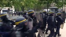 Ausschreitungen bei 1.-Mai-Protesten in Paris