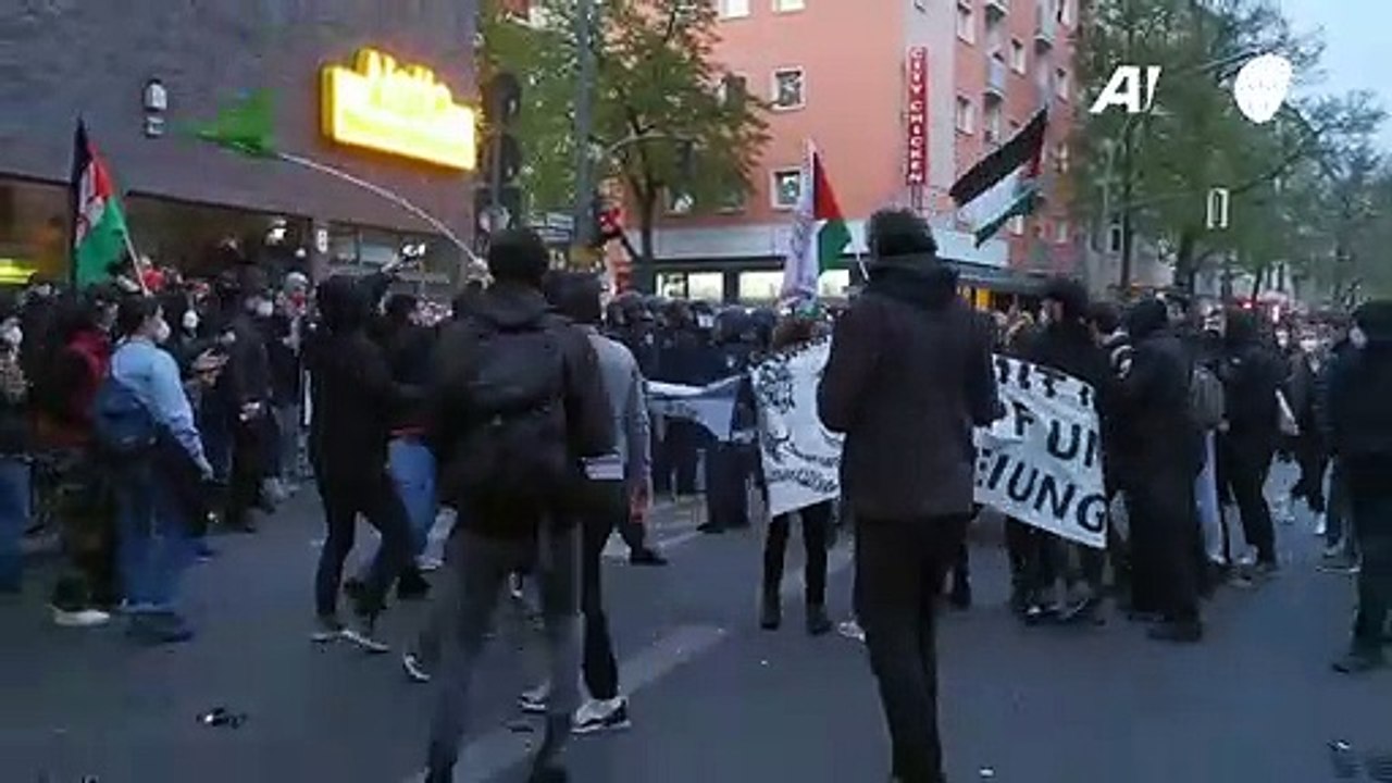 Ausschreitungen bei 1.-Mai-Demo in Berlin