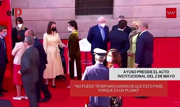 Ayuso: No puedo tener más ganas de que esto pase, porque es un plomo