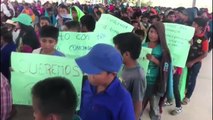 Marcha infantil contra la violencia en el estado mexicano de Guerrero