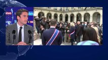 Gabriel Attal : «La paix civile de Marine Le Pen se ferait au son du canon»