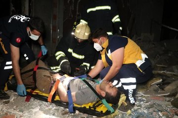 Atıl durumdaki otelde bir kişi daha düştü