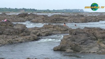 4k Sahastradhara waterfall Maheshwar mp India