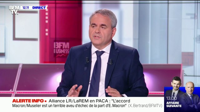 Xavier Bertrand sur les régionales: Il y aura certainement une forte abstention et pourtant ces élections sont importantes