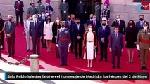 Sólo Pablo Iglesias faltó en el homenaje de Madrid a los héroes del 2 de Mayo