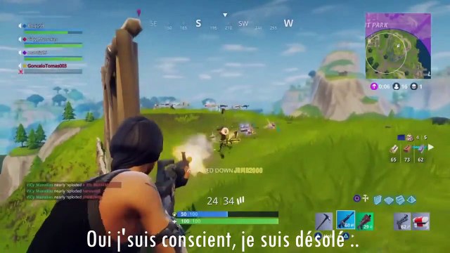 Maître Gims Zombie Parodie Fortnite