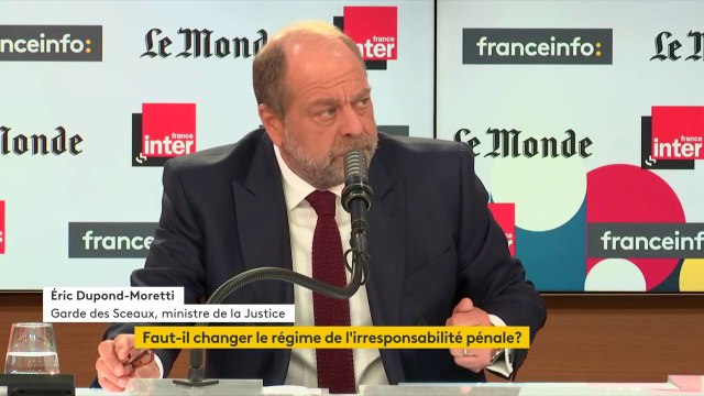 Éric Dupond-Moretti à propos de Marine Le Pen : Quand vous arrivez deux heures après des faits atroces de terrorisme, que vous vous servez d'un cercueil comme un marche pied, c'est d'un cynisme qui me dégoute.