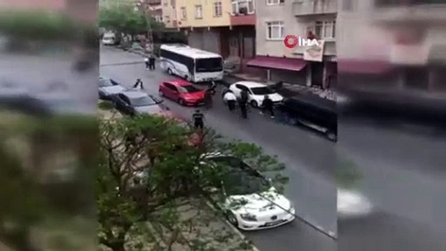 Gaziosmanpaşa’da yabancı uyruklu gruplar birbirine girdi