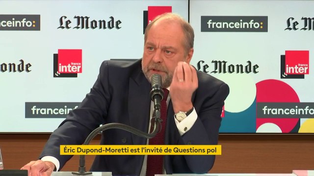 Le portrait d'Éric Dupond-Moretti par Carine Becard, un avocat libre dans l'arène politique et sa réaction : Je crois que ça n'a pas beaucoup de sens les histoires de gauche et de droite, c'est fou comme on a du mal à se le mettre en tête !