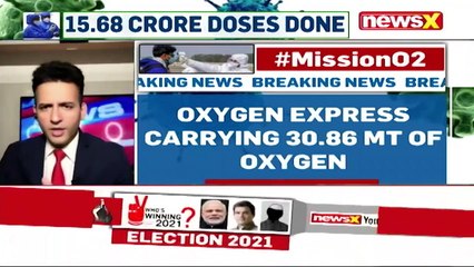 O2 Express For Delhi Departs From Odisha 2nd O2 Express Arrives In Delhi NewsX