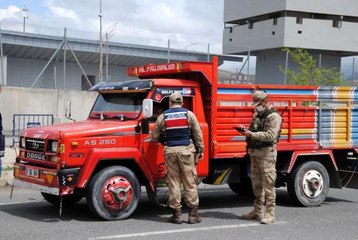 Diyadin'de tam kapanma denetimi gerçekleştirildi