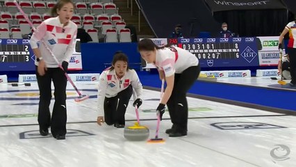 CHINA vs JAPAN - World Curling Championships 2021