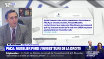 Julien Aubert (LR): si l'alliance entre Renaud Muselier et LaREM se concrétise pour les régionales en PACA, 