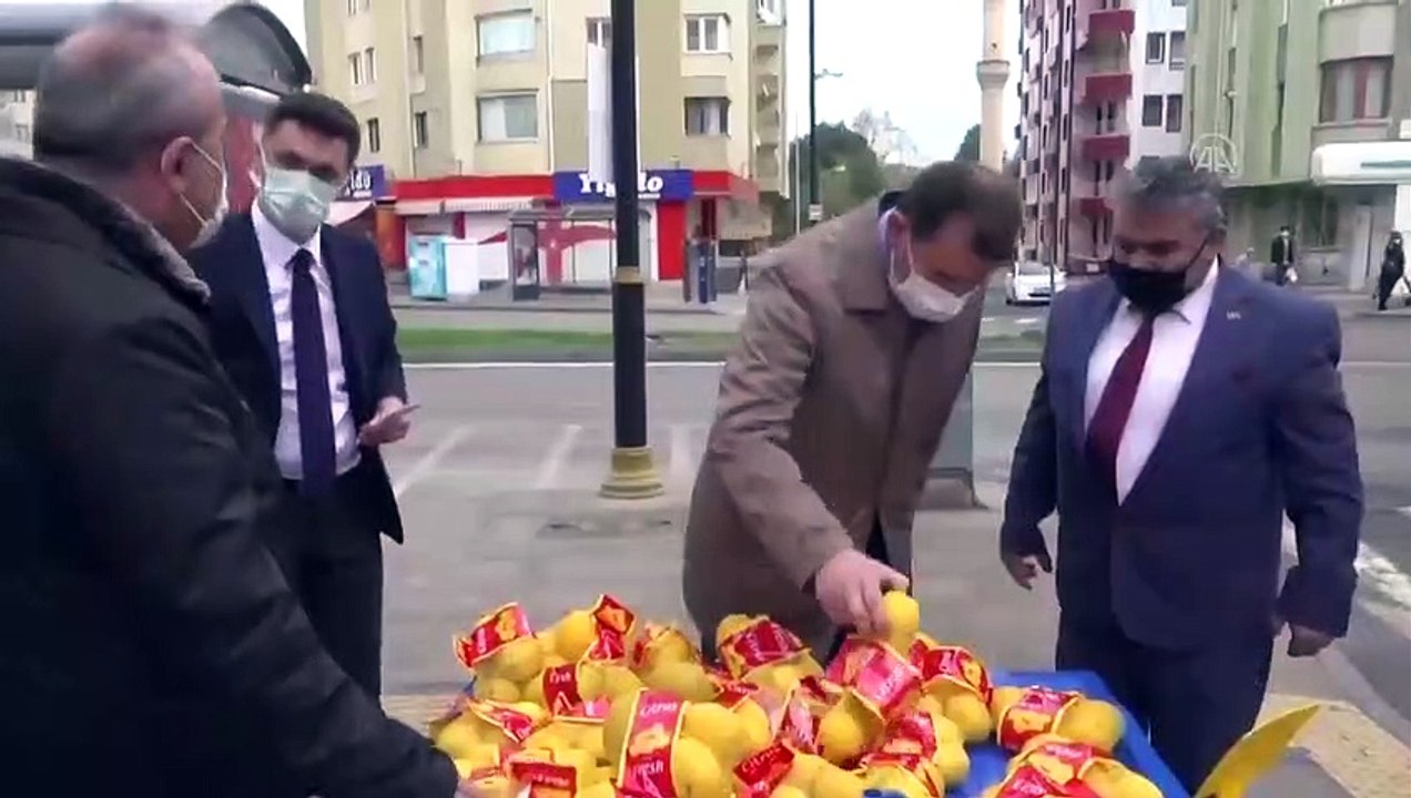 Sivas Valisi Salih Ayhan’dan kısıtlamayı delen satıcıya karşı örnek davranış