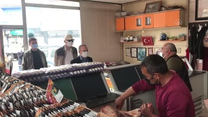 Ardahan Valisi Öner, tam kapanma tedbirlerini denetledi