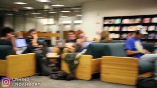 Blasting Inappropriate Songs In The Library Prank #2