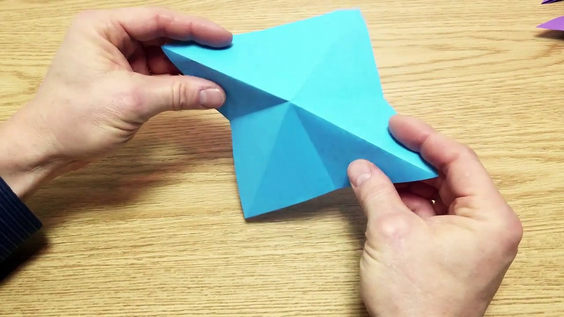 20 Second Origami Butterfly And Moth - Slow Tutorial - Easy Butterfly Moth