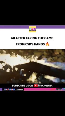 MI vs CSK || MI hi Bhagwaan Hai!! MI won the Match