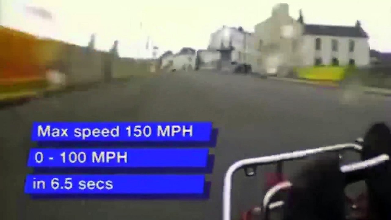 70 beygirlik karting aracıyla yapılan yarış heyecan dolu anlar yaşattı!